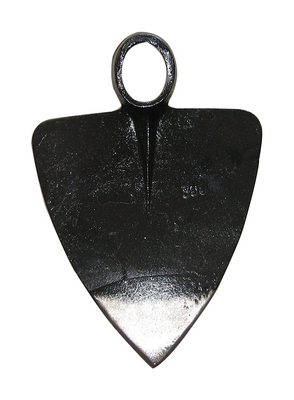 30010104 Occhiello ovale Acciaio al carbonio Delta Triangolo tipo pesca Giardinaggio Agricoltura zappa da scavo forgiata