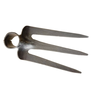 20020121 3 Tine Occhio a buco rotondo Tre Tine Forchetta di metallo Scavo di forchette da giardino