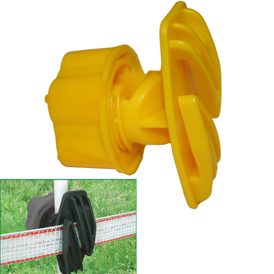 INS016 Isolatore a vite di plastica resistente agli urti Vario Plus per pali metallici o di plastica