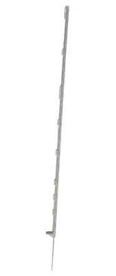 PP07 Paletto singolo 156cm zincato per recinzione elettrica, paletti in plastica per paddock