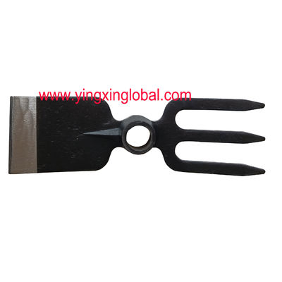 30020132 Con Occhiello Rotondo Tre Denti Tipo Vanga Taglio Orto Forgiato Scavo Giardino Agricoltura Picconi Forche-Zappe Rastrelli