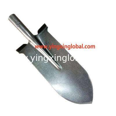 5100202 Pala in metallo di acciaio al carbonio per scavare terra, fango, canale, giardino, agricoltura, tipo a punta lunga