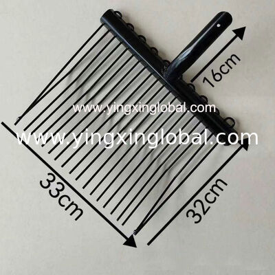 10010118 18 tines carbon steel manure dung forks steel forged hay prong pitchfork stone mining forks